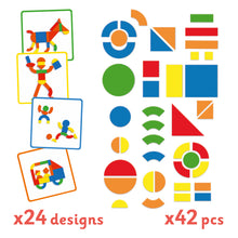 Djeco Geoform Wooden Magnets