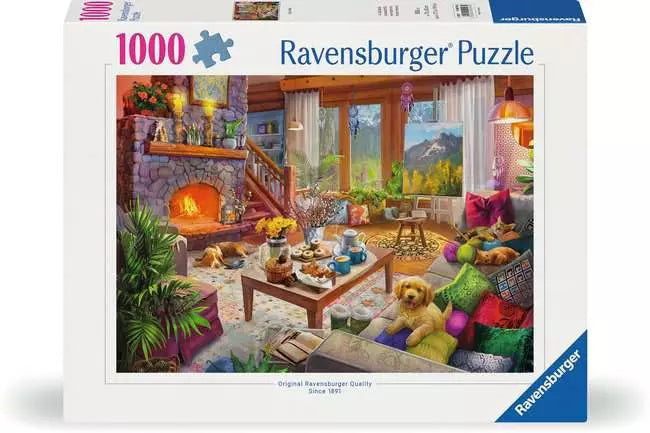 Ravensburger Cosy Cabin 1000pc