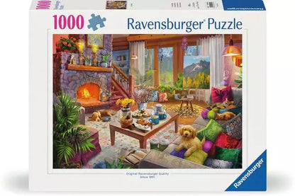 Ravensburger Cosy Cabin 1000pc