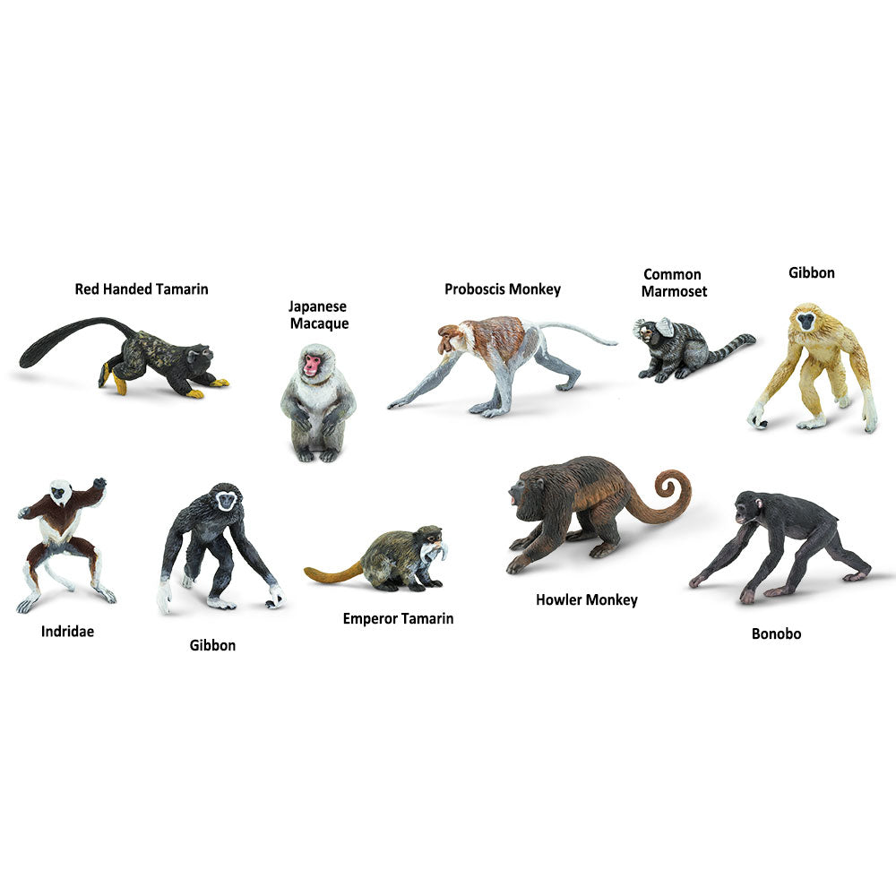 Safari Toob Primates (10 Pieces)