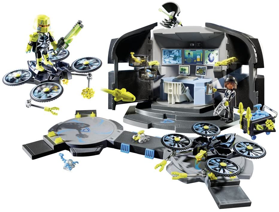 Playmobil 9250 Top Agents Dr Drones Command Base