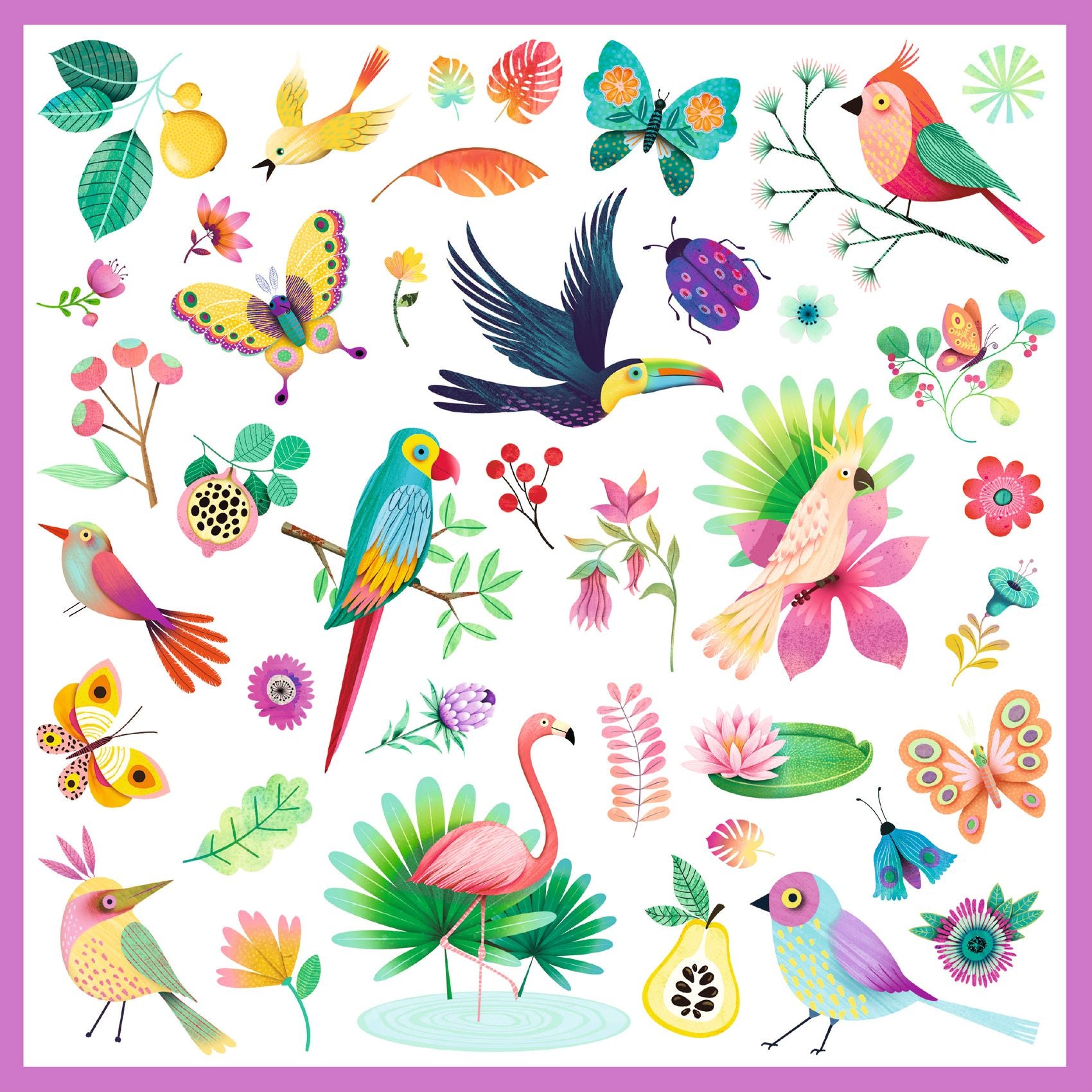 Djeco Paradise Stickers