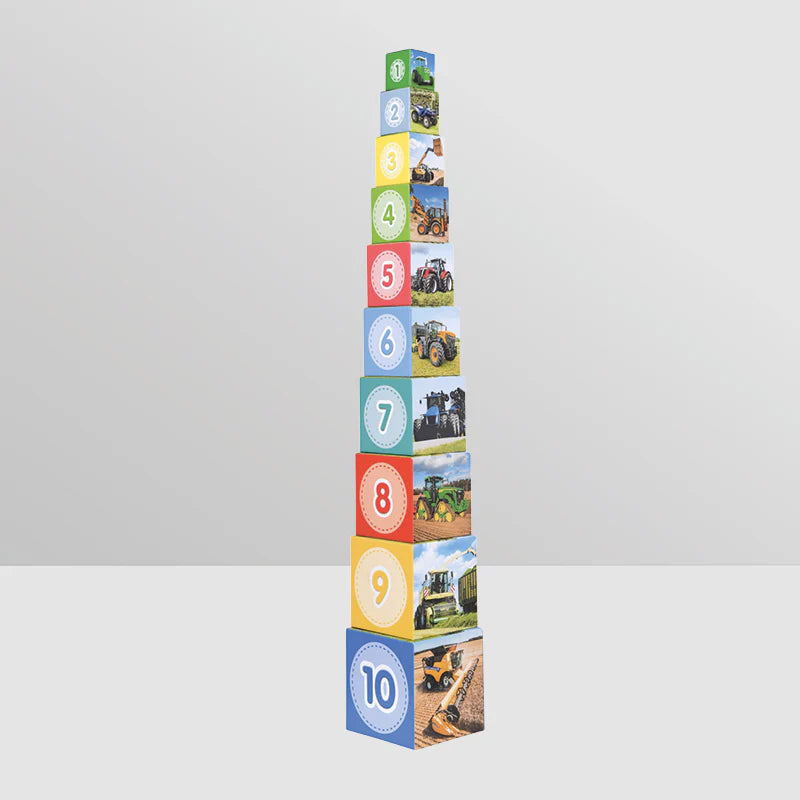 Tractor Ted Stacking Cube Set