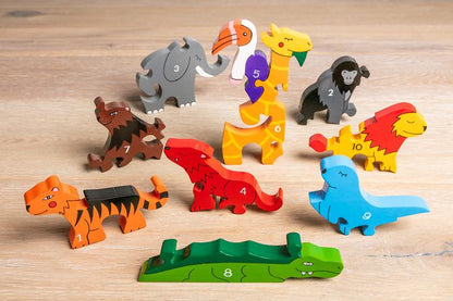 Alphabet Jigsaws Number Zoo Jigsaw Puzzle