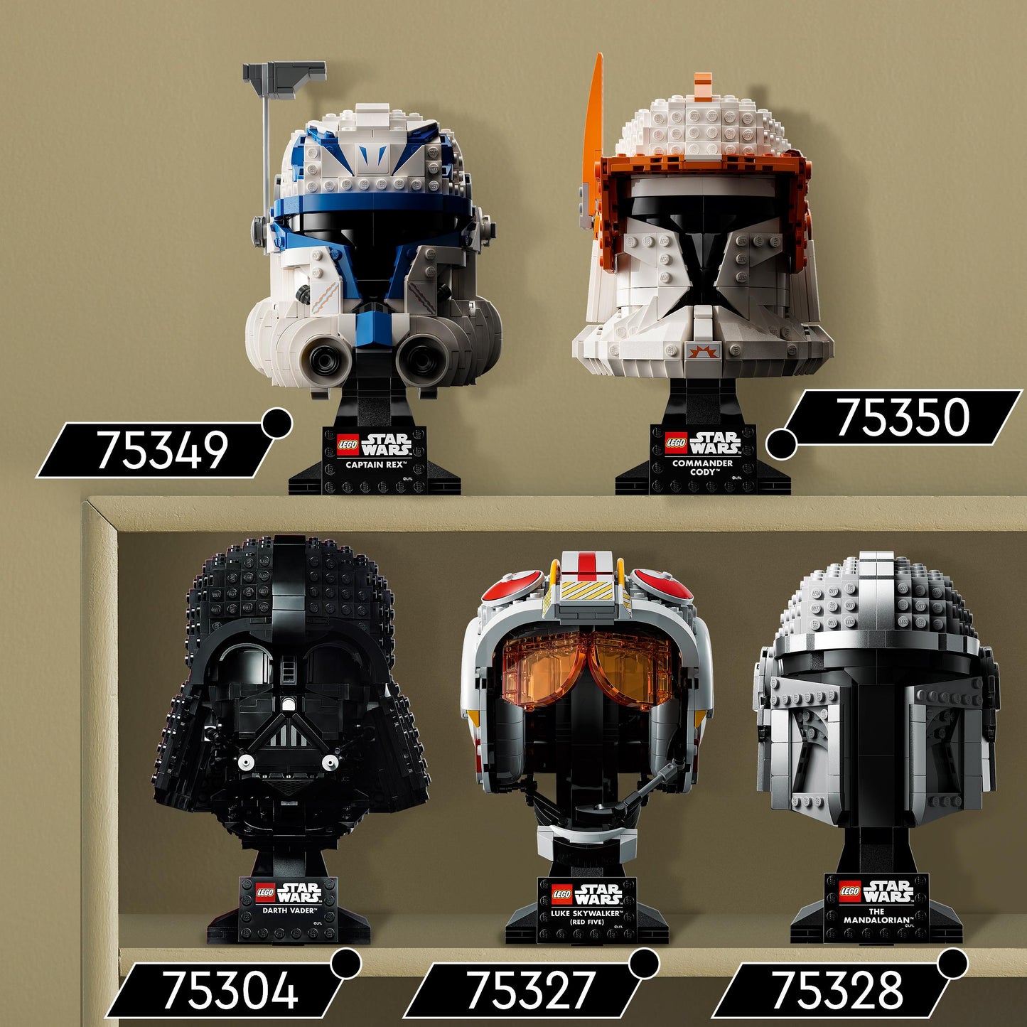 Lego Star Wars 75350 Clone Commander Cody Helmet (D)