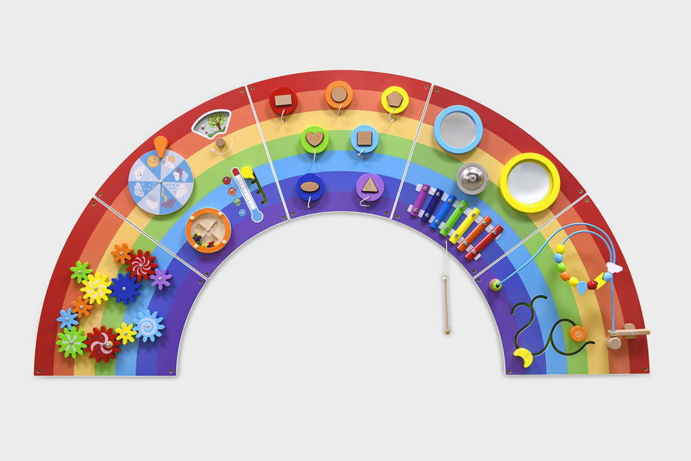 Viga Rainbow Activity Wall Toy
