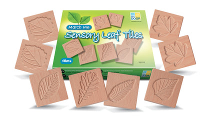 Yellow Door Match Me - Sensory Leaf Tiles