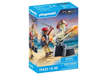 Playmobil 71421 Pirates: Pirate vs. Deeper – Cannon Master
