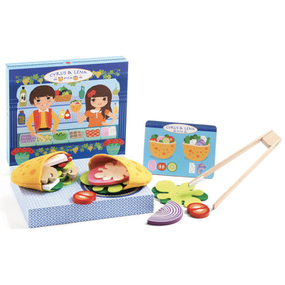 Djeco Cyrus & Lena - Make Pitas With A Menu