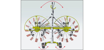 Wiking 1:32 Claas swather - Liner 2600