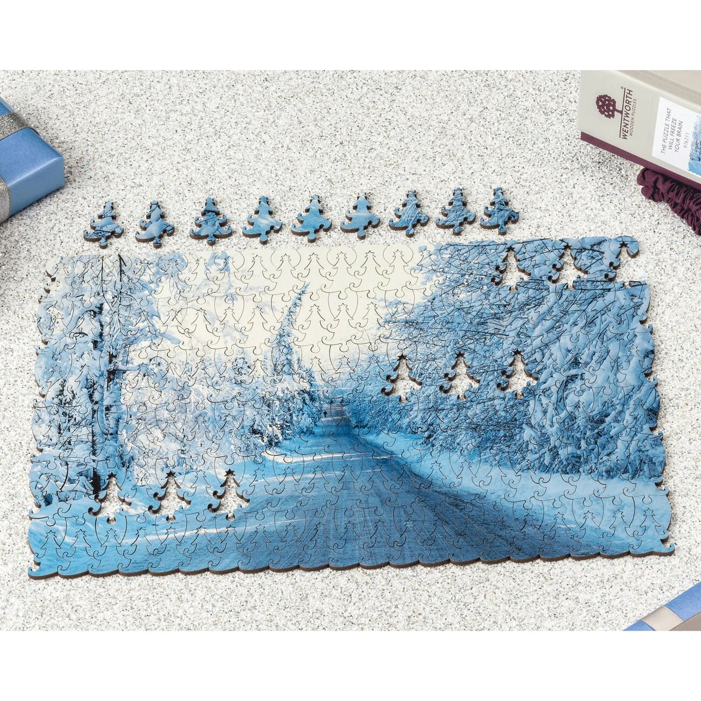 Wentworth Wooden Puzzles The Puzzle That Will Freeze Your Brain - Maxi 252 pcs
