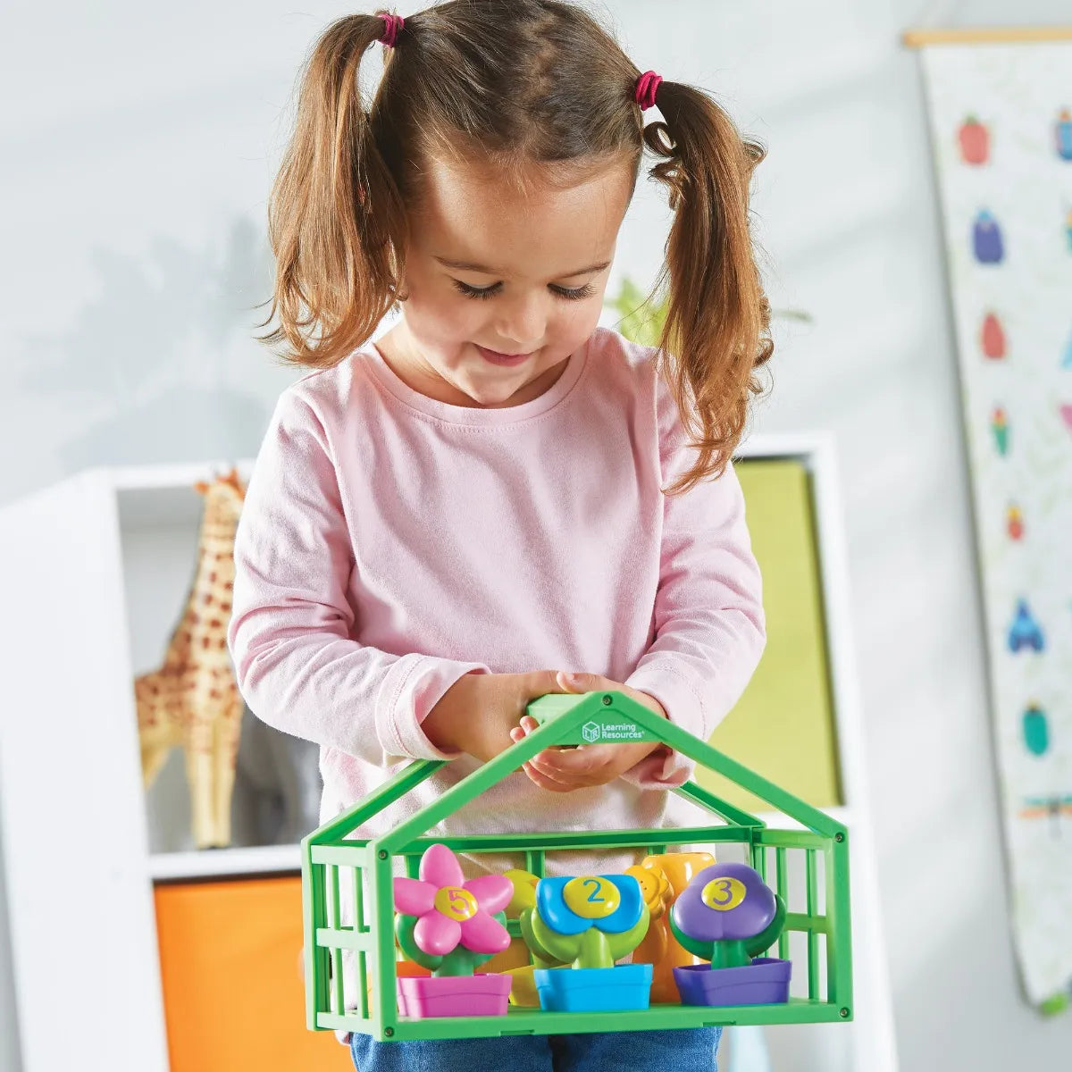Learning Resources Growing Greenhouse Colour & Number Playset