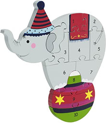 Orange Tree Toys Vintage Circus Elephant Puzzle