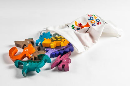 Alphabet Jigsaws Number Dinosaur Row Jigsaw Puzzle