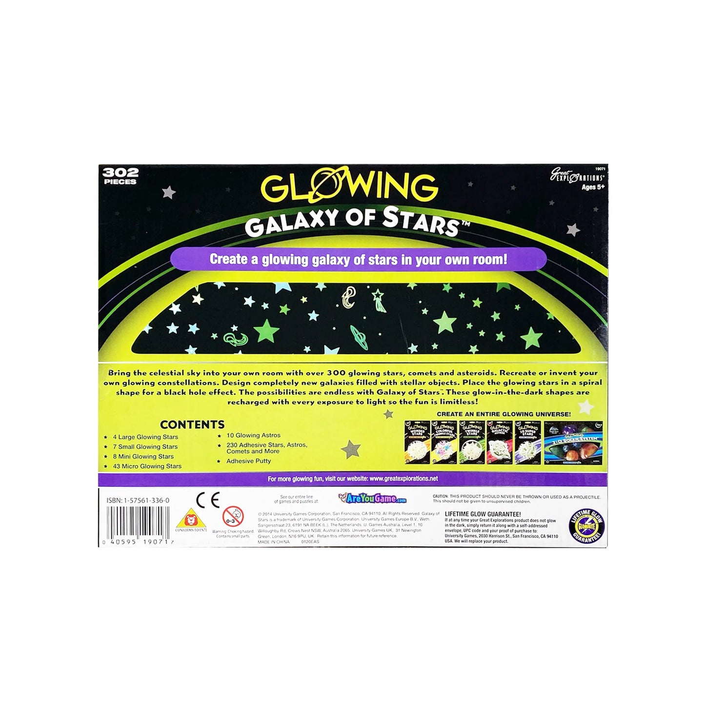 University Games Glowing Galaxy Of Stars