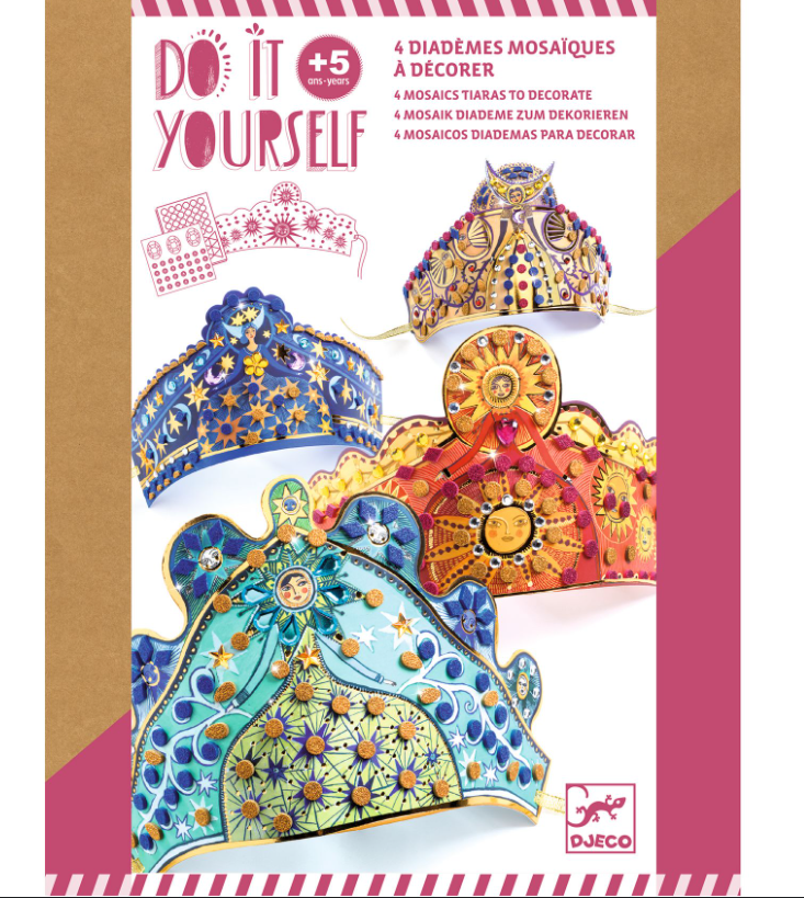 Djeco DIY Enchantresses Tiaras to Decorate