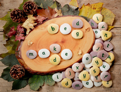 Yellow Door Alphabet Pebbles - Word-building Set