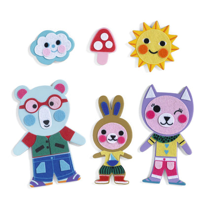 Djeco DIY Magnets To Decorate Funky Family