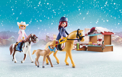 Playmobil DreamWorks Spirit 70395 A Miradero Christmas