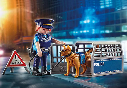 Playmobil 6878 City Action Police Road block