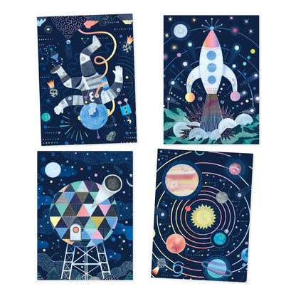 Djeco Cosmic Mission Scratch Cards