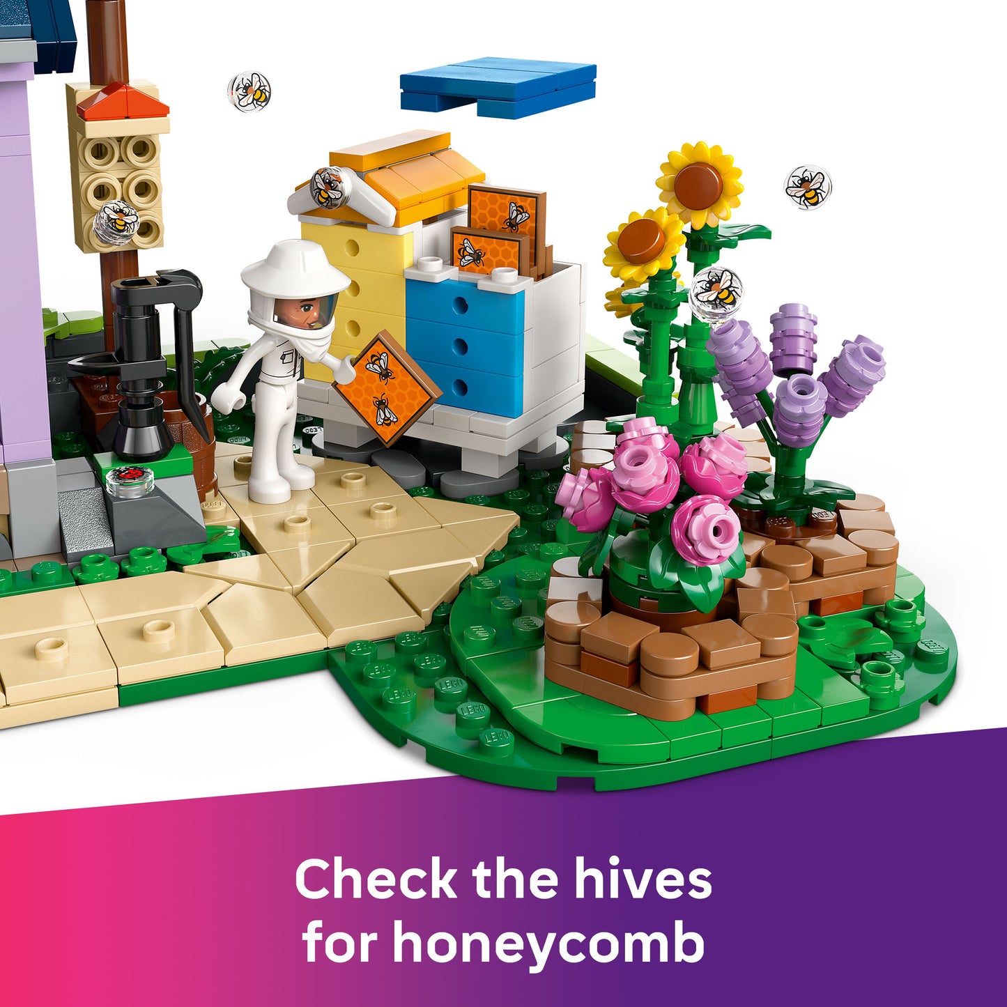 Lego Friends 42669 Beekeepers' House and Flower Garden