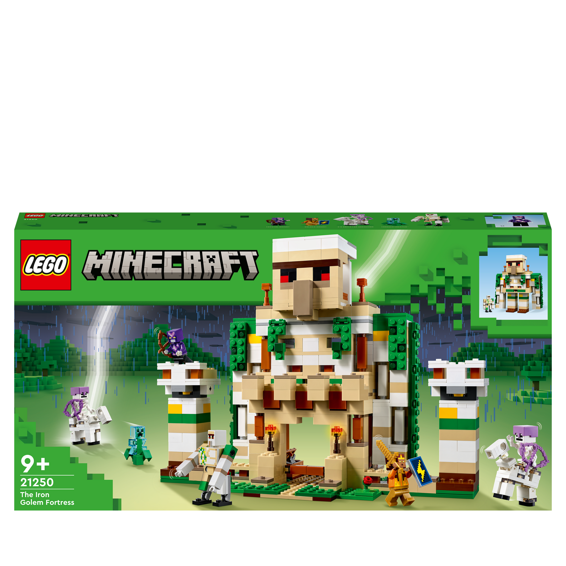 Lego Minecraft 21250 The Iron Golem Fortress (F)