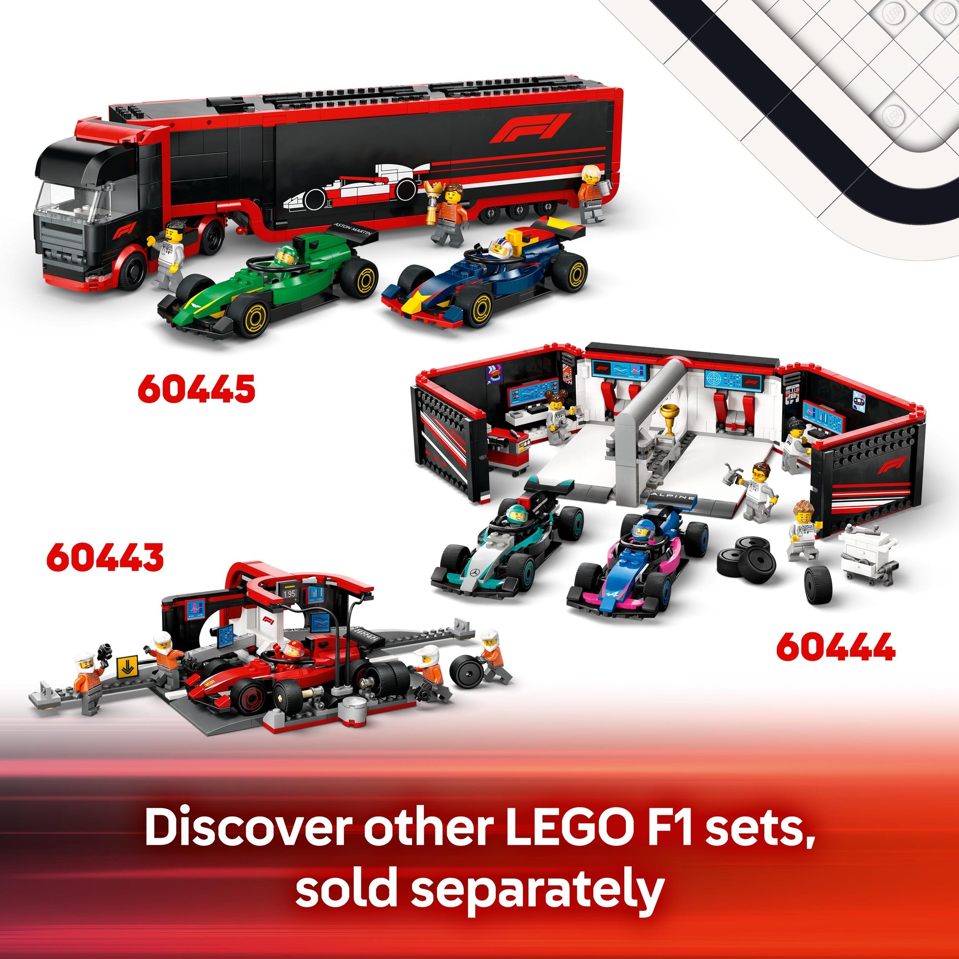 Lego City Formula 1 60442 F1® Driver with McLaren Race Car