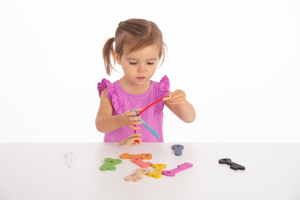 Tickit Rainbow Wooden Keys