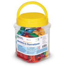 Learning Resources (M) Jumbo Magnetic Numbers/Operations, Set of 36