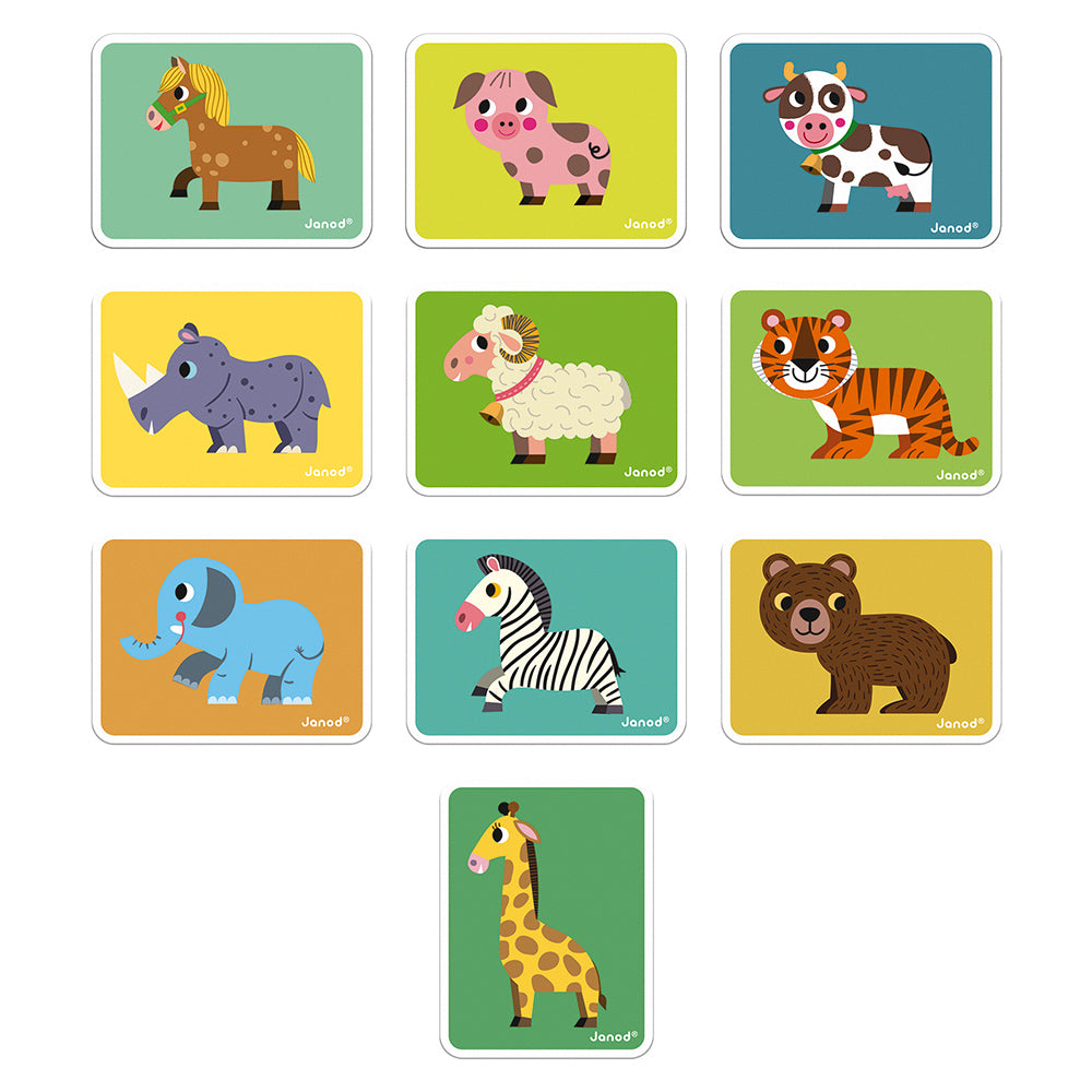 Janod Animals Magneti'book