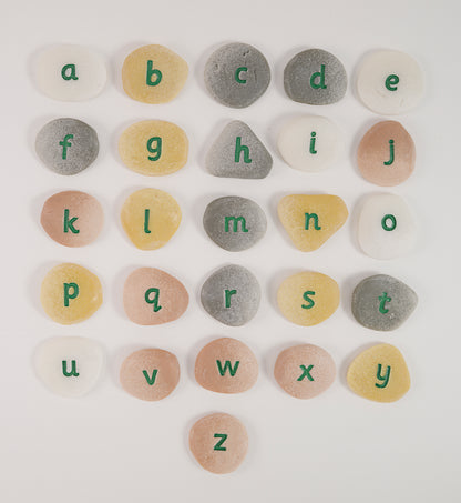Yellow Door Alphabet Pebbles Lowercase
