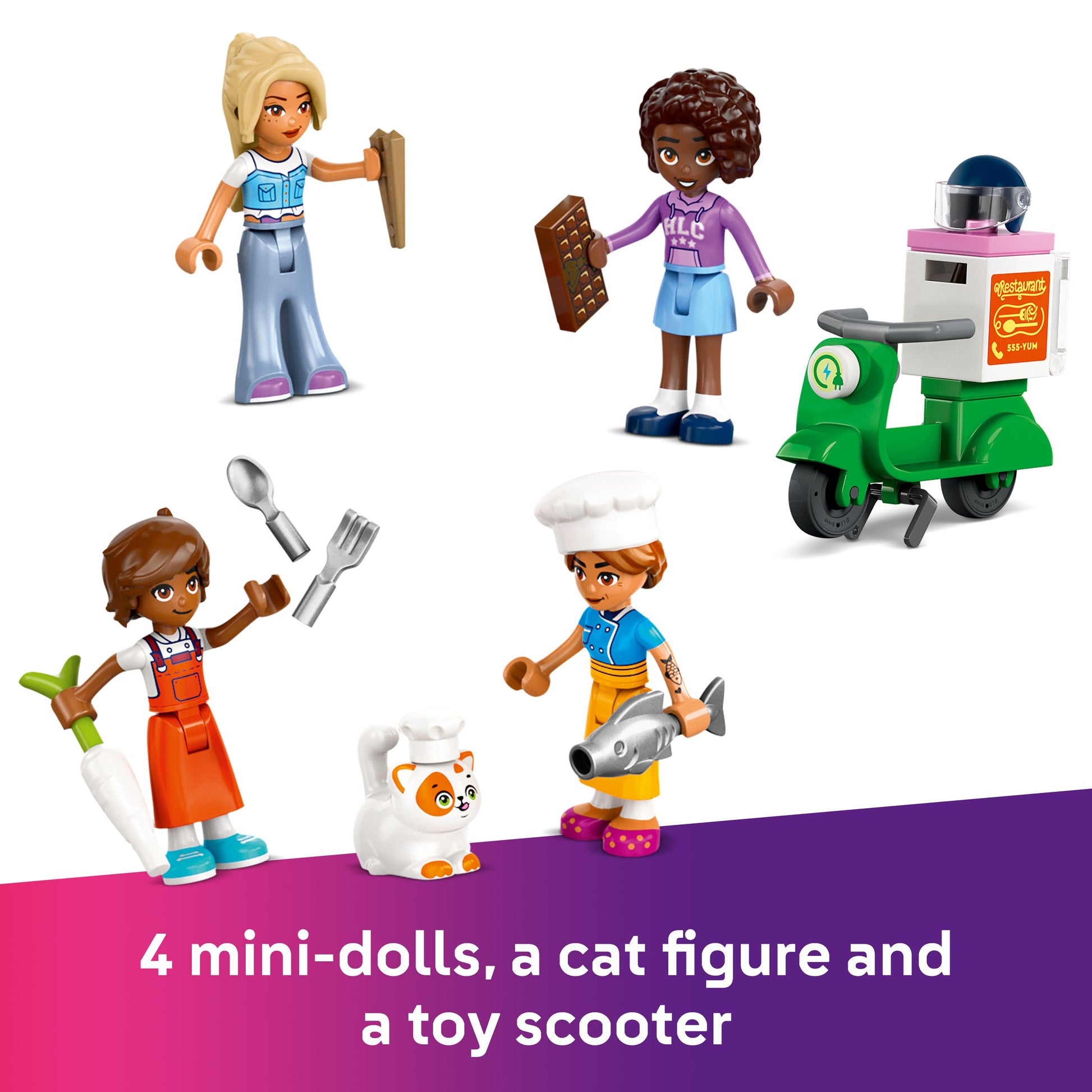 Lego Friends 42655 Restaurant and Cooking School