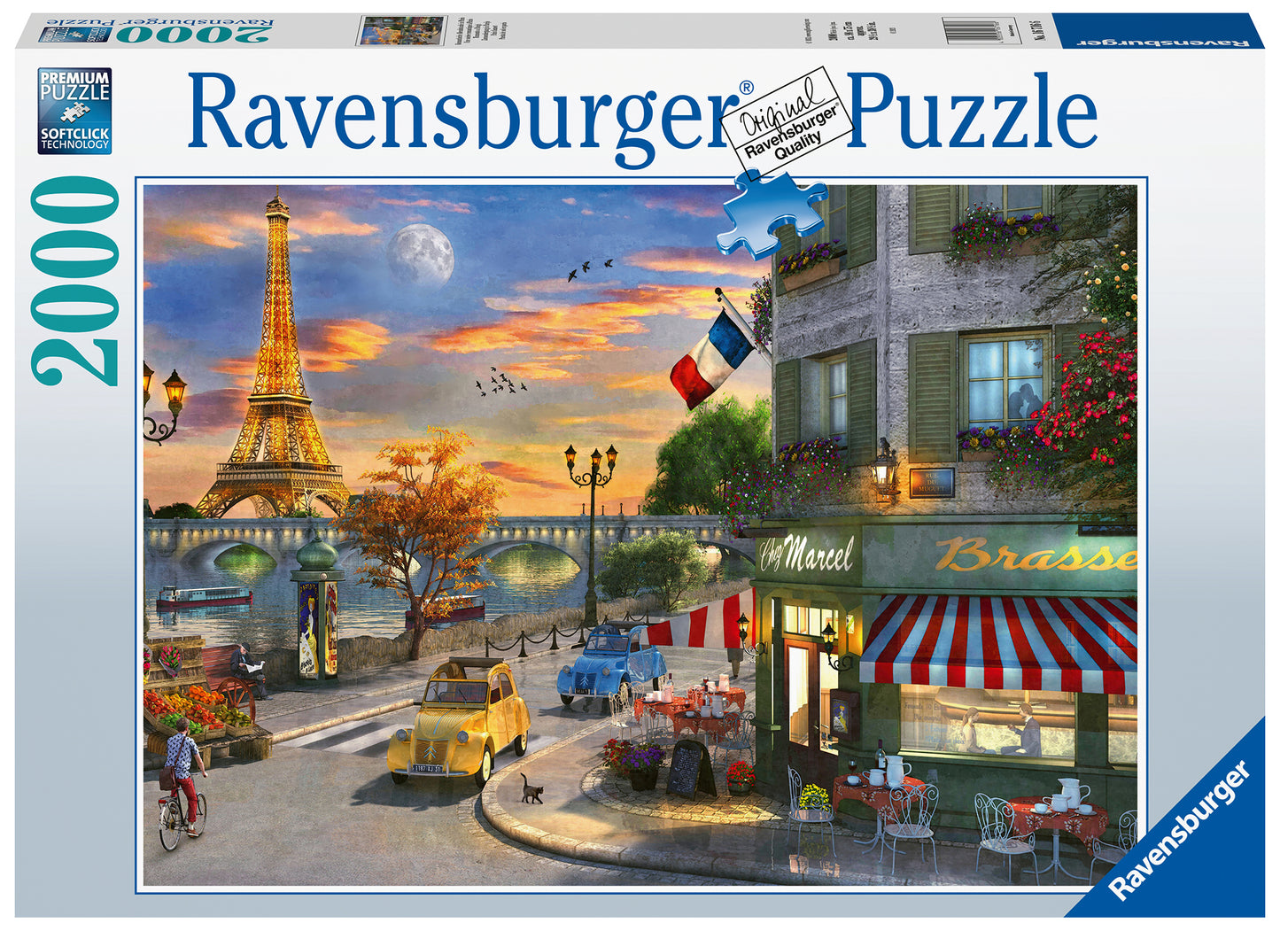Ravensburger Paris Sunset, 2000pc