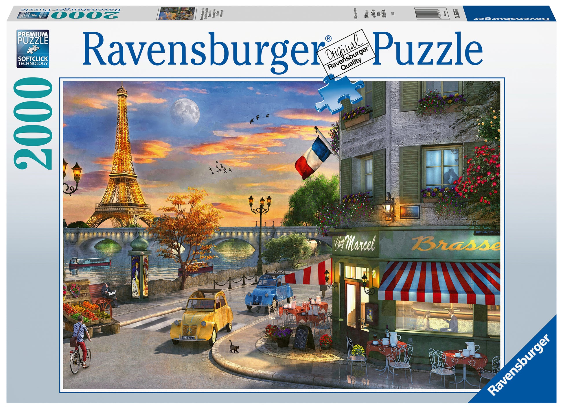 Ravensburger Paris Sunset, 2000pc