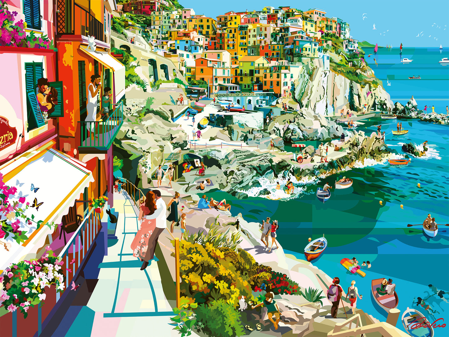 Ravensburger Romance in Cinque Terre, 1500pc