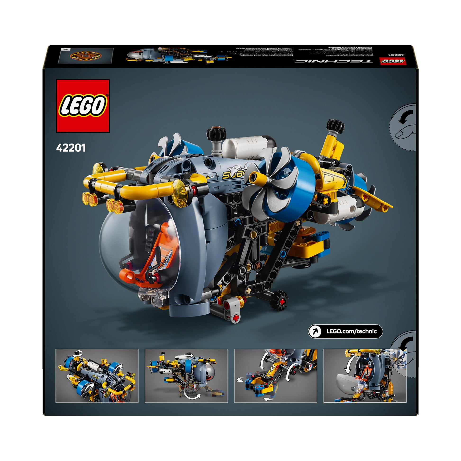 Lego Technic 42201 Deep-Sea Research Submarine