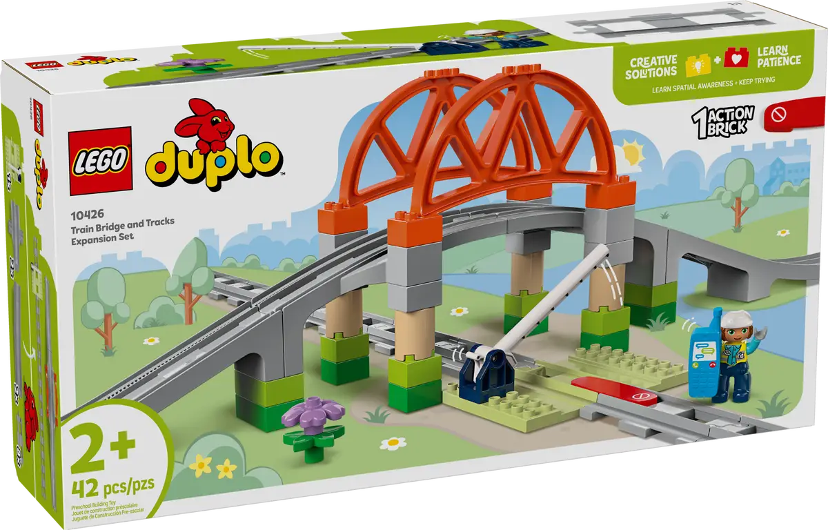 Lego DUPLO 10426 Train Bridge and Tracks