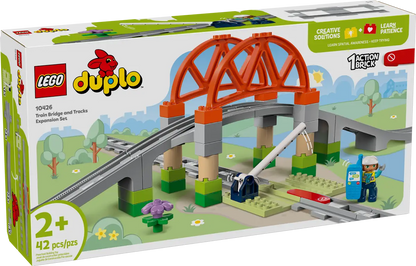 Lego DUPLO 10426 Train Bridge and Tracks