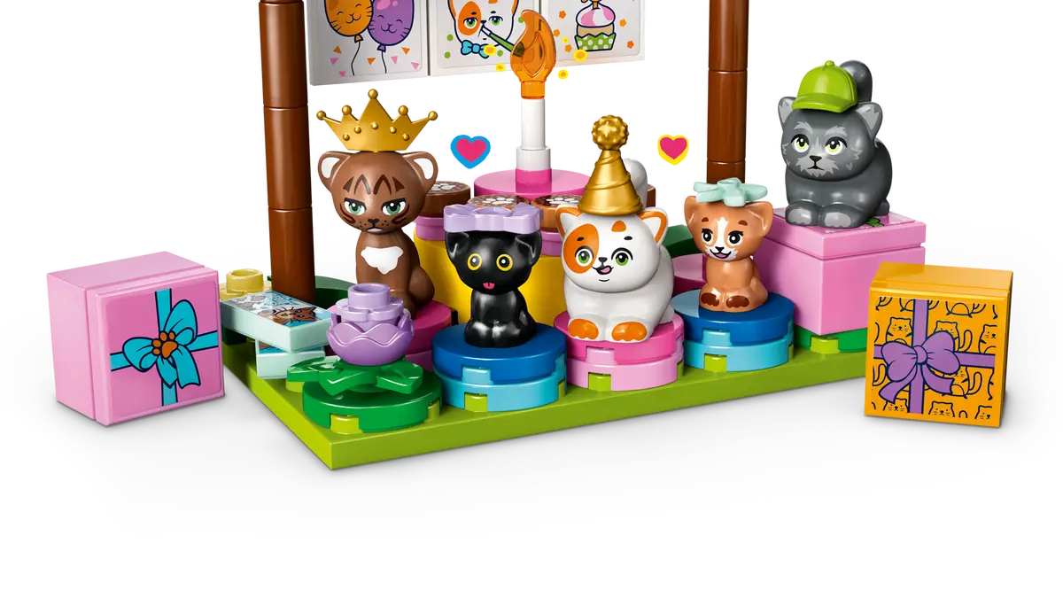 Lego Friends 42666 Cat Birthday Party & Tree House