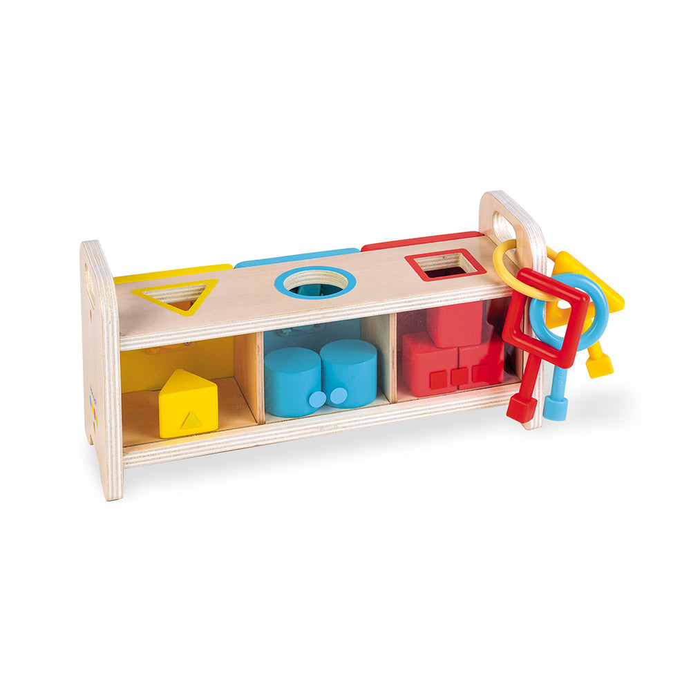 Janod Shape Sorter Box with Keys