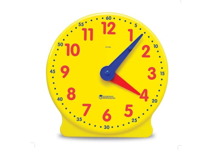 Learning Resources Big Time® 12hr Demonstration Clock