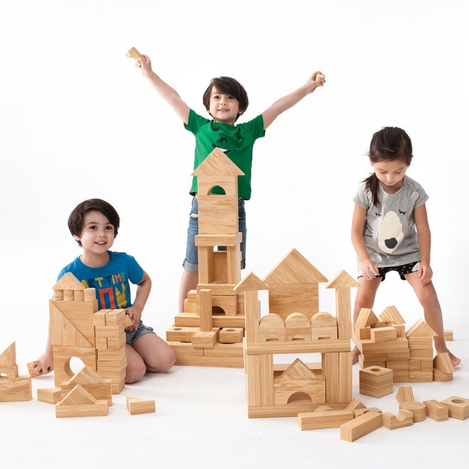 Softwood Blocks 152 Pcs