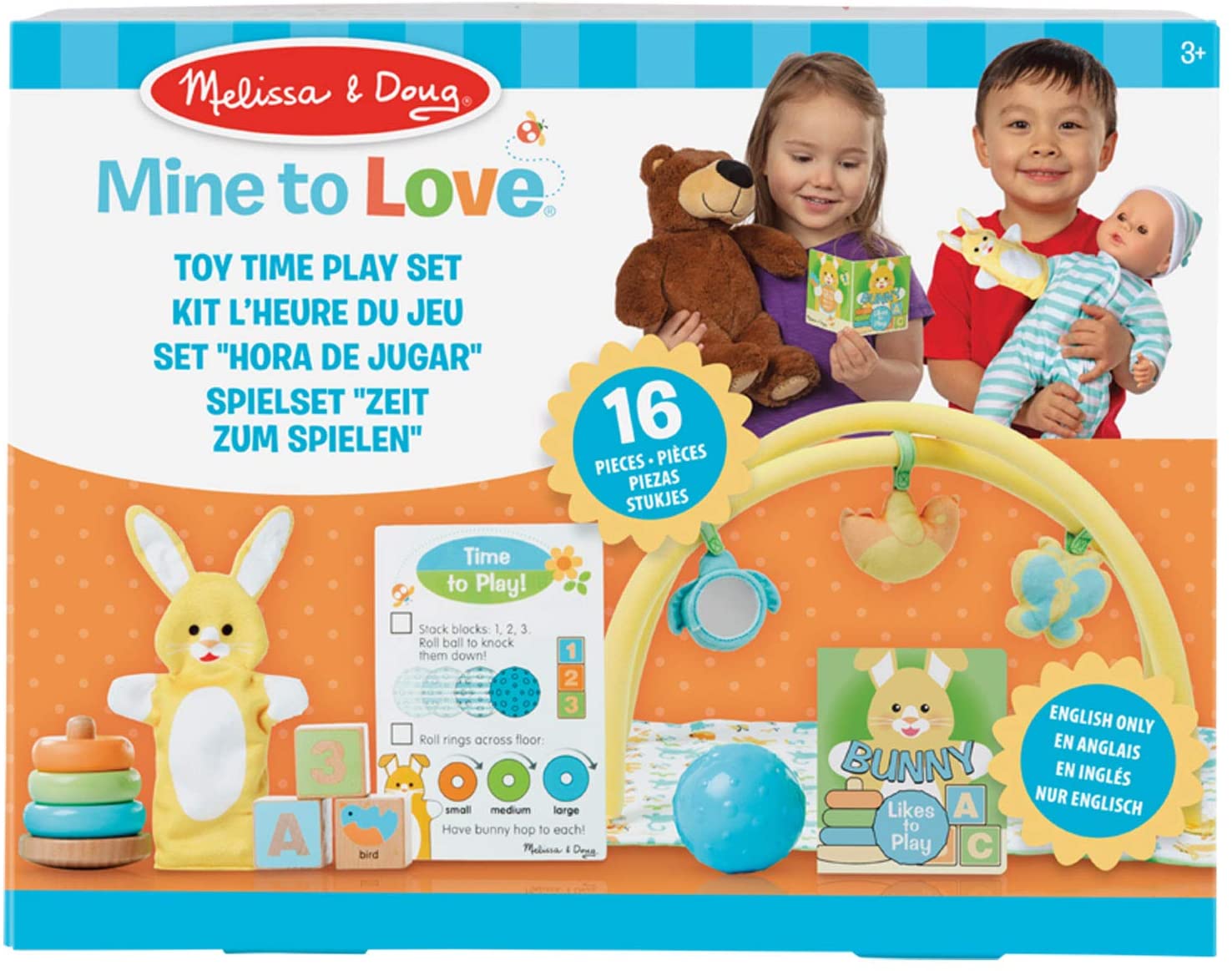 Melissa & Doug Mine to Love Toy Time Playset