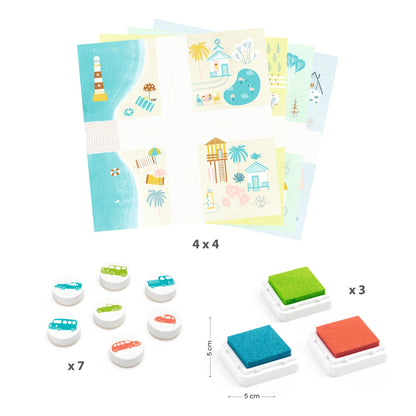 Djeco Stamps Traffic