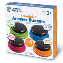 Learning Resources Recordable Answer Buzzers (Set of 4)