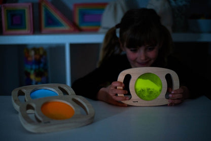 Tickit Easy Hold Glow Panels Green