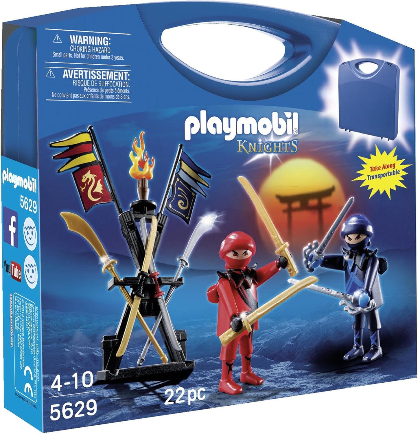 Playmobil 5629 Ninja Set Carry Case
