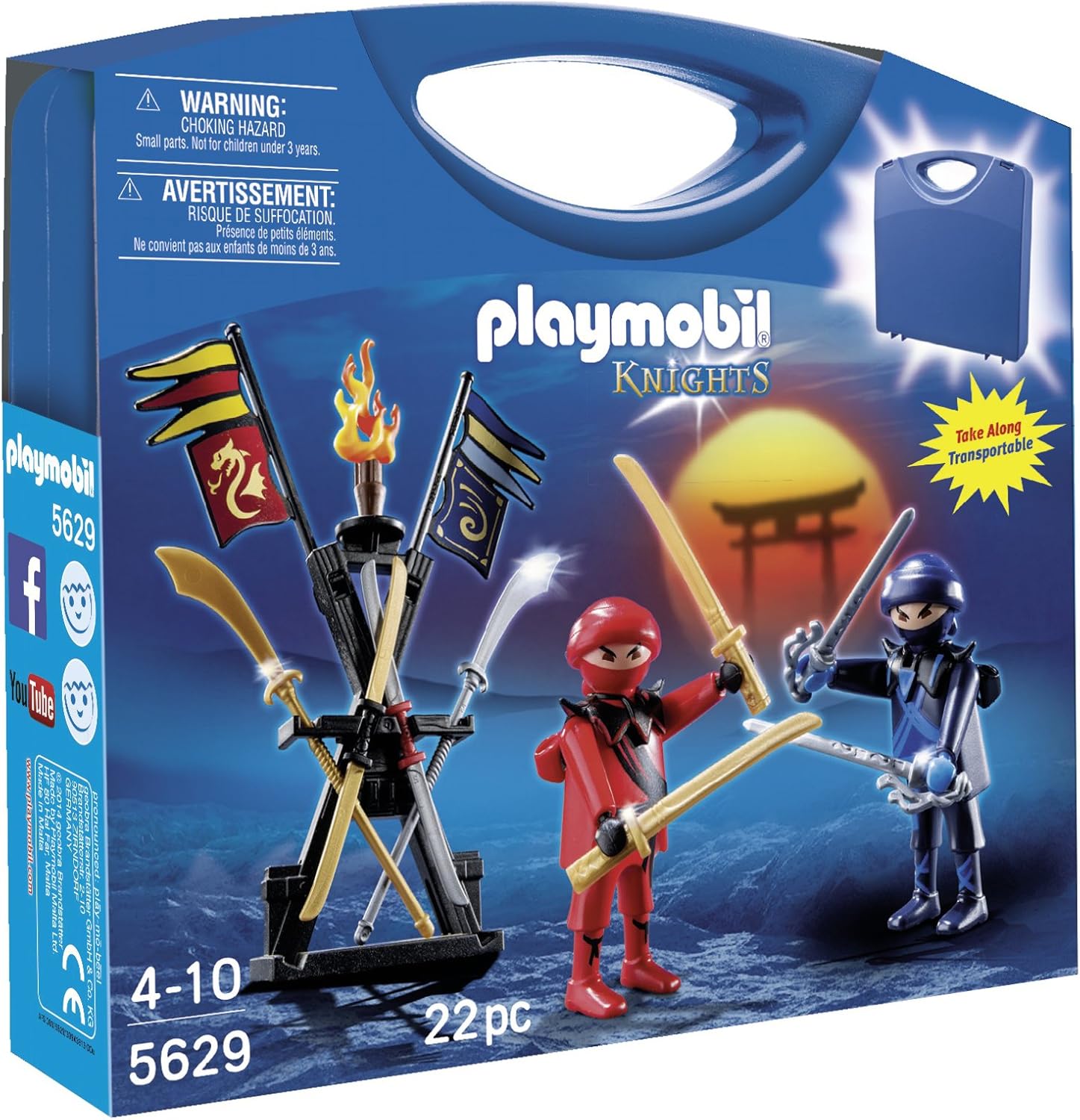 Playmobil 5629 Ninja Set Carry Case