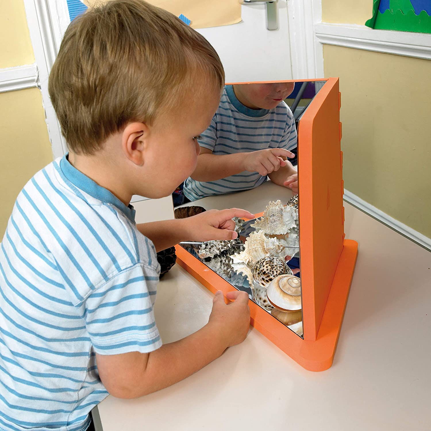 TickiT Softie 4 Way Mirror - Orange
